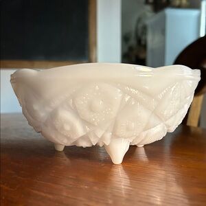 Elegant White Decorative Bowl